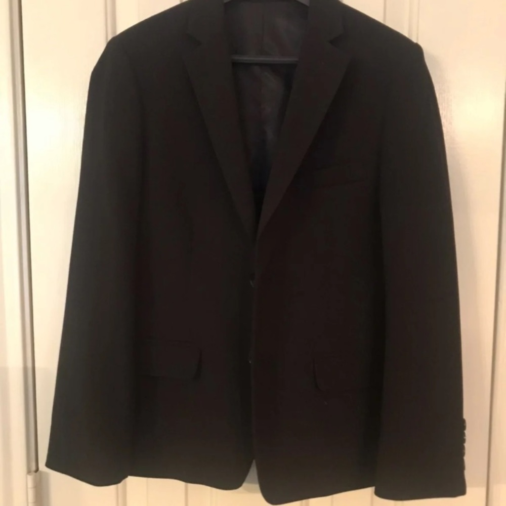 Boys black suit size 12